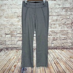 Candies Houndstooth Print Work Slacks Pants  (0187)